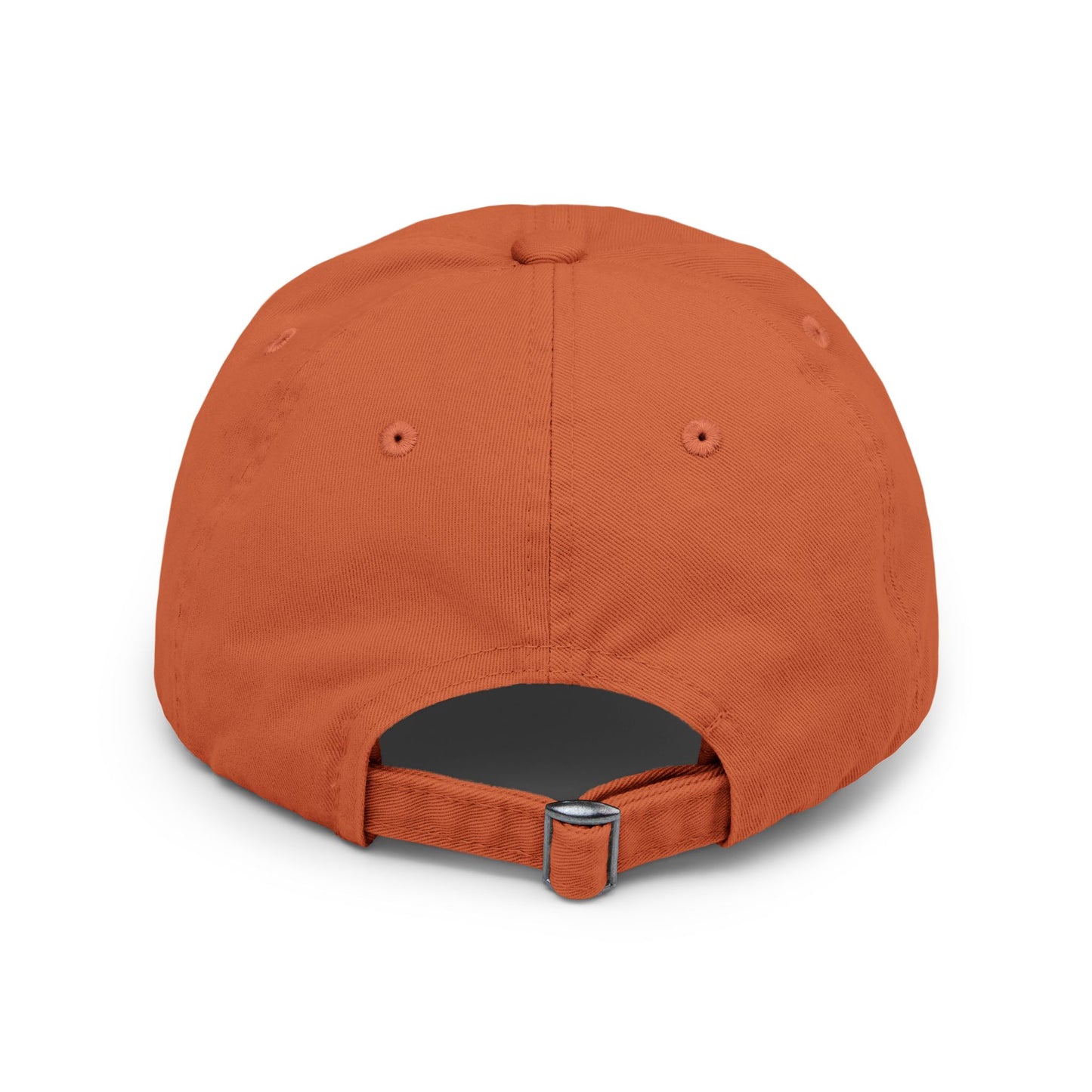Unisex Distressed Cap with Gold Graphic - Casual Style Hat for Everyday Wear