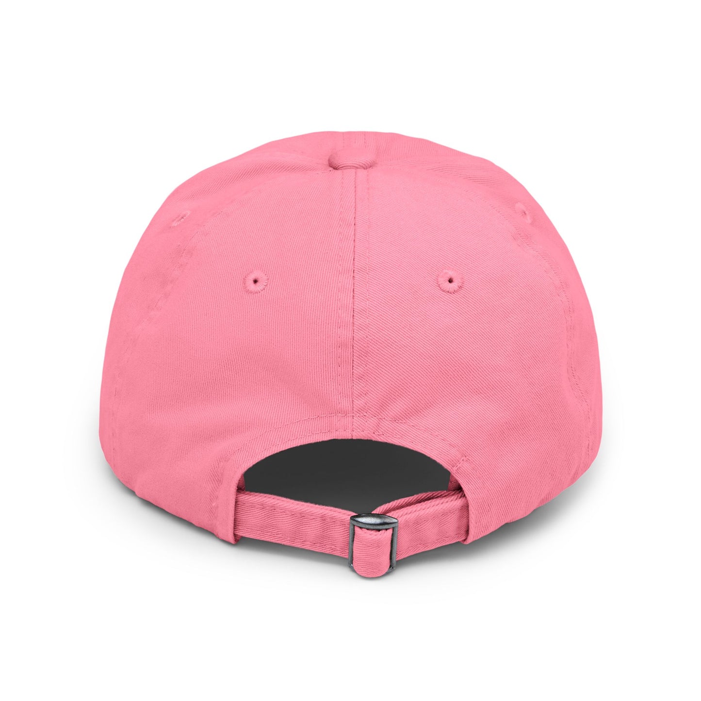 Unisex Distressed Cap with Gold Graphic - Casual Style Hat for Everyday Wear