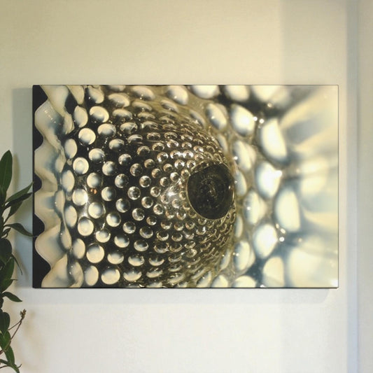 Original Artist Macro Abstract On Stretched Canvas Wall Art – 16” x 12” Home Decor